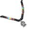 Pewter Buddha Peruvian Ceramic Multi-Color Leather Necklace and Matching Earrings product 3